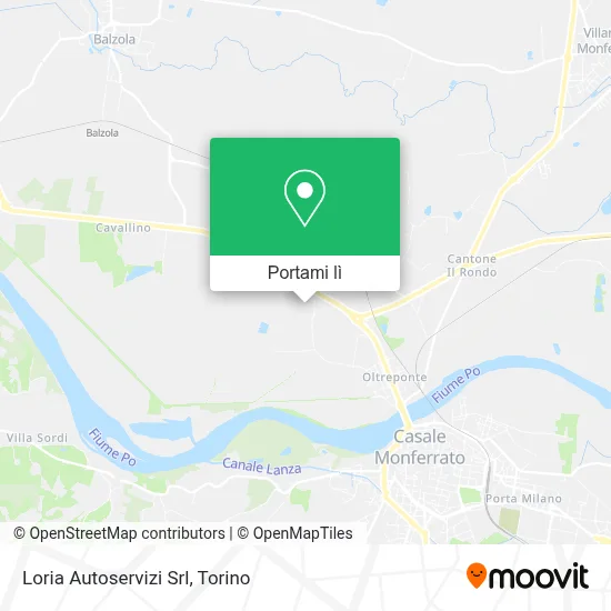 Mappa Loria Autoservizi Srl