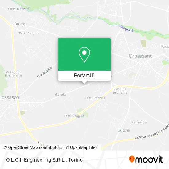 Mappa O.L.C.I. Engineering S.R.L.