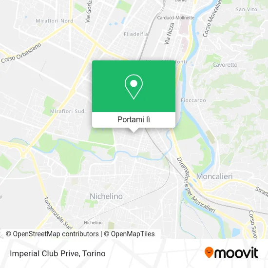 Mappa Imperial Club Prive