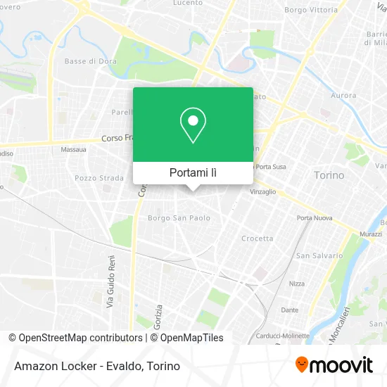 Mappa Amazon Locker - Evaldo