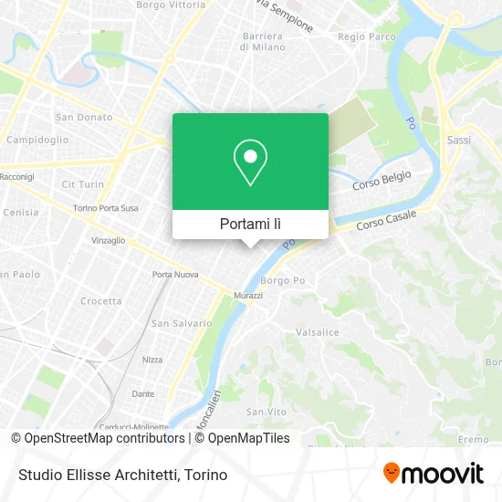 Mappa Studio Ellisse Architetti