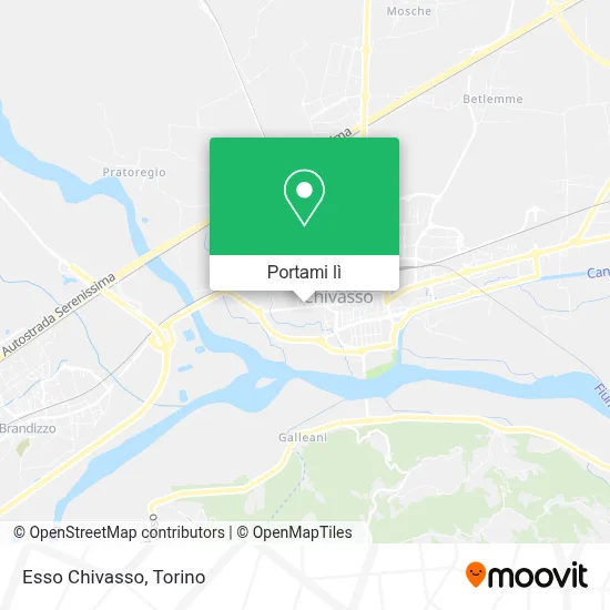 Mappa Esso Chivasso