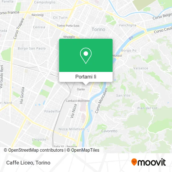 Mappa Caffe Liceo