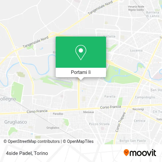 Mappa 4side Padel
