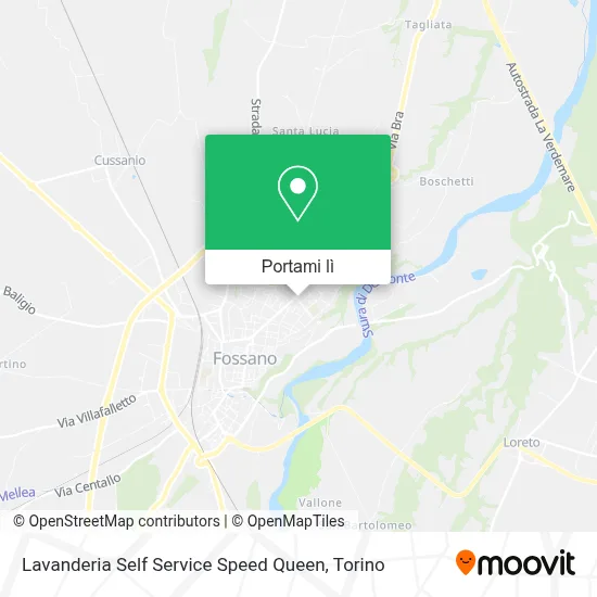 Mappa Lavanderia Self Service Speed Queen