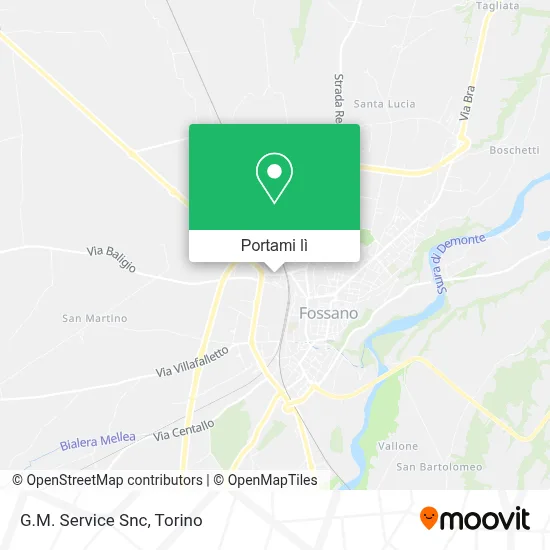 Mappa G.M. Service Snc