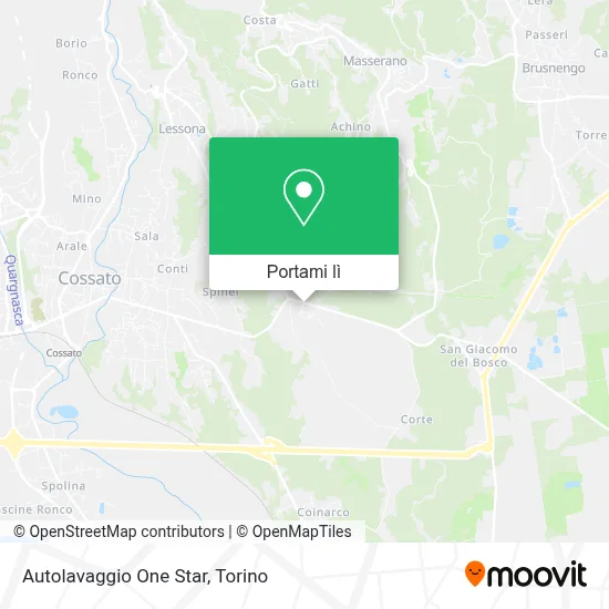 Mappa Autolavaggio One Star