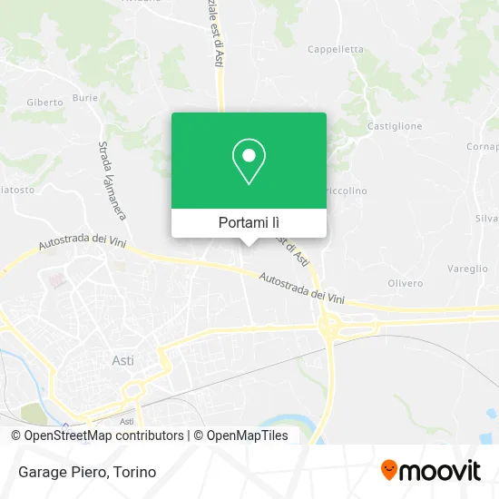 Mappa Garage Piero