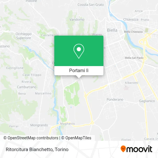 Mappa Ritorcitura Bianchetto