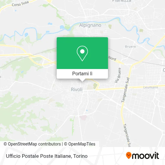 Mappa Ufficio Postale Poste Italiane