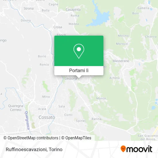 Mappa Ruffinoescavazioni