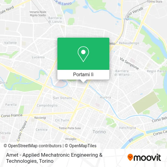 Mappa Amet - Applied Mechatronic Engineering & Technologies
