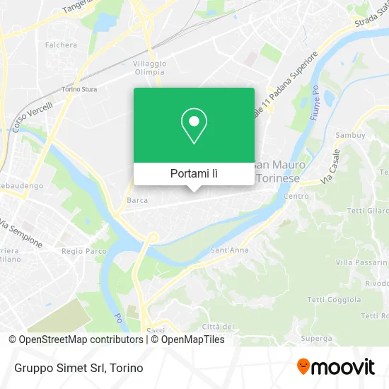 Mappa Gruppo Simet Srl