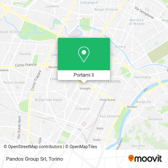 Mappa Pandos Group Srl