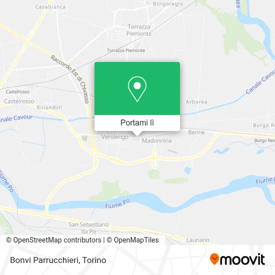 Mappa Bonvi Parrucchieri