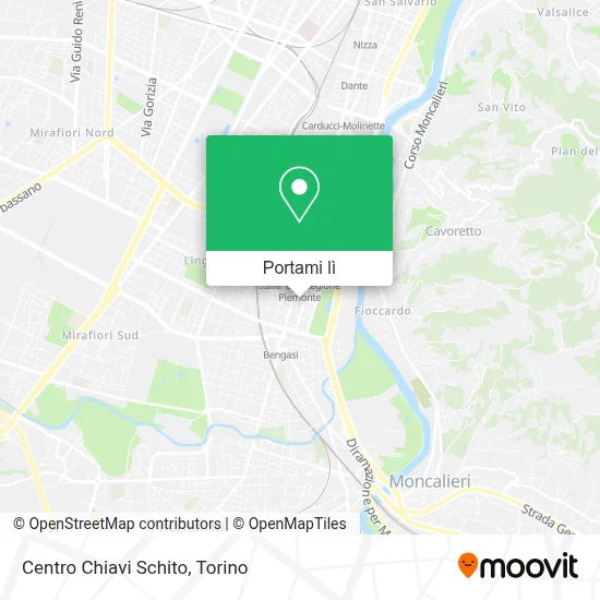 Mappa Centro Chiavi Schito