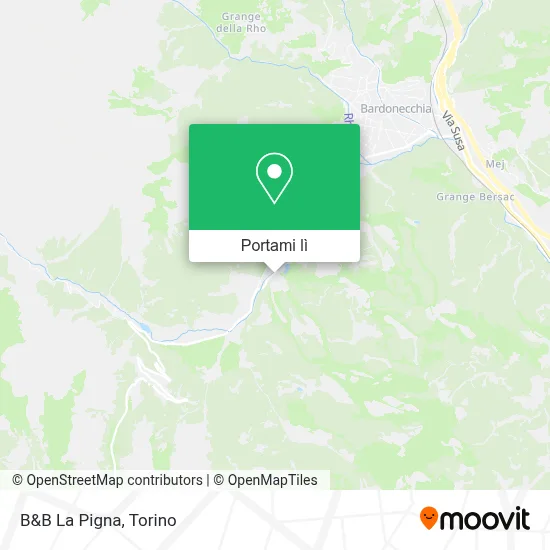 Mappa B&B La Pigna
