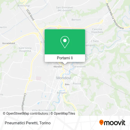 Mappa Pneumatici Peretti