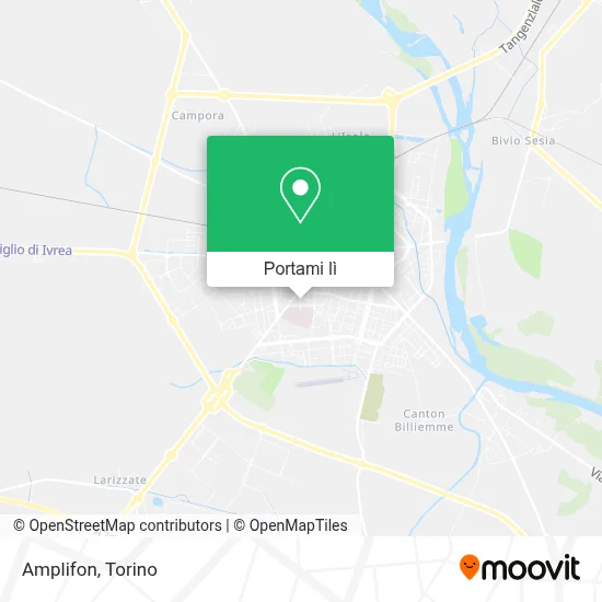 Mappa Amplifon