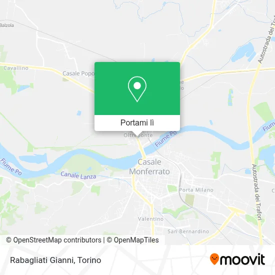 Mappa Rabagliati Gianni