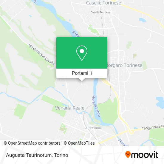 Mappa Augusta Taurinorum