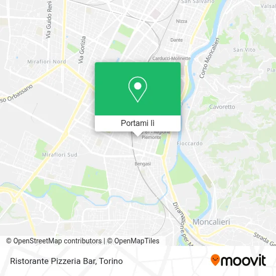 Mappa Ristorante Pizzeria Bar