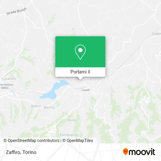 Mappa Zaffiro