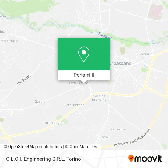 Mappa O.L.C.I. Engineering S.R.L