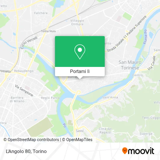 Mappa L'Angolo 80