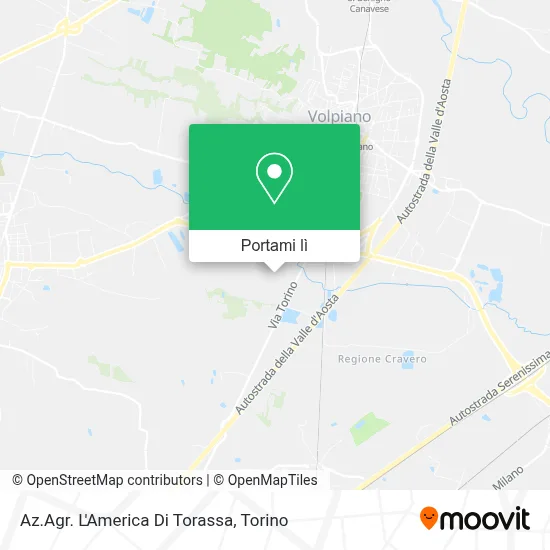 Mappa Az.Agr. L'America Di Torassa