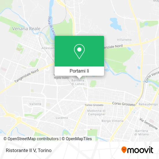 Mappa Ristorante Il V