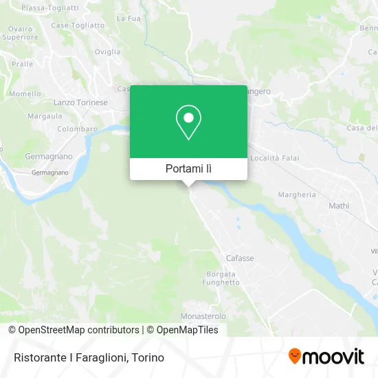 Mappa Ristorante I Faraglioni