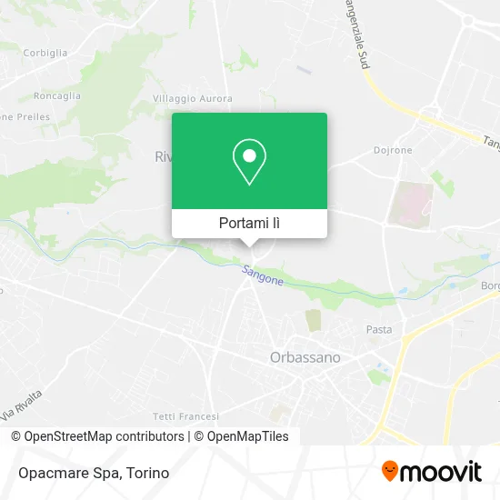 Mappa Opacmare Spa