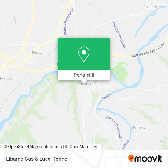 Mappa Libarna Gas & Luce