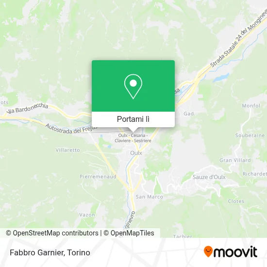 Mappa Fabbro Garnier