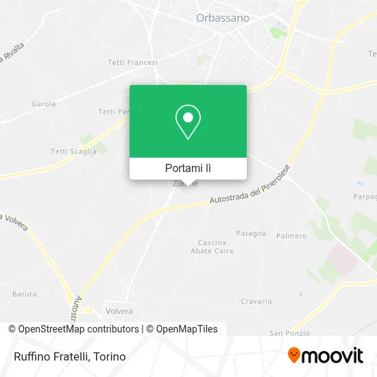 Mappa Ruffino Fratelli