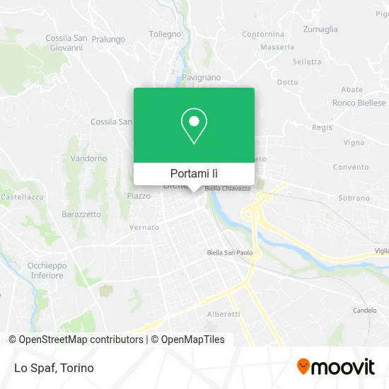 Mappa Lo Spaf