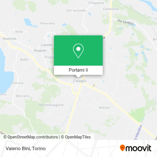 Mappa Valerio Bini