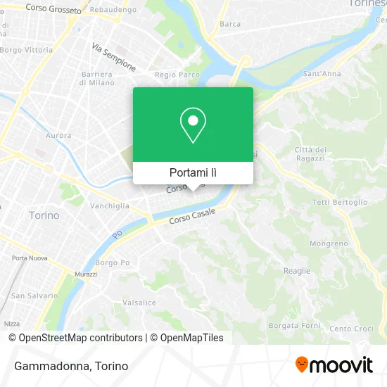 Mappa Gammadonna