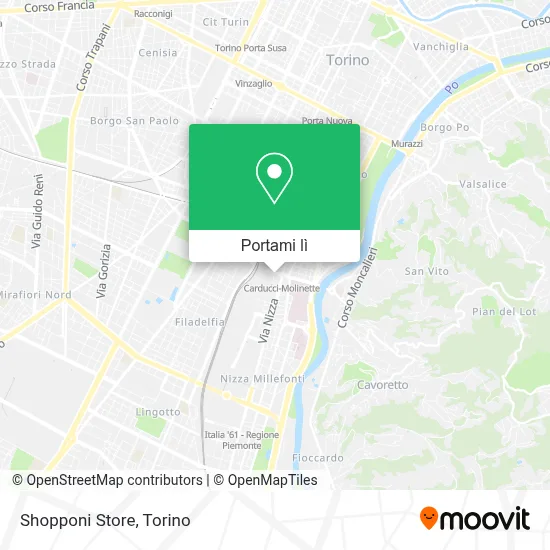 Mappa Shopponi Store