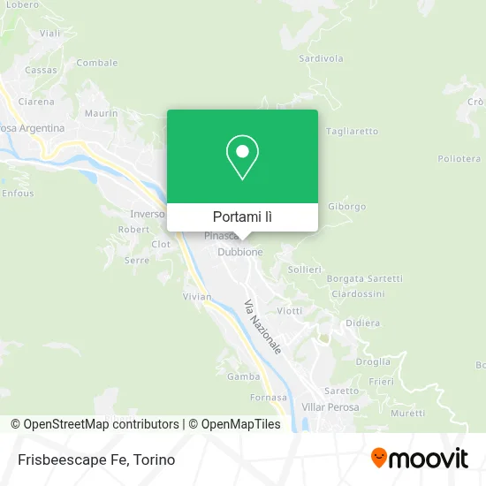 Mappa Frisbeescape Fe