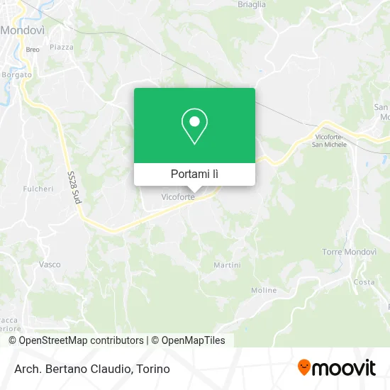 Mappa Arch. Bertano Claudio