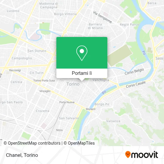 Mappa Chanel