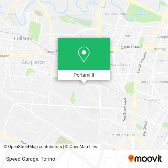 Mappa Speed  Garage