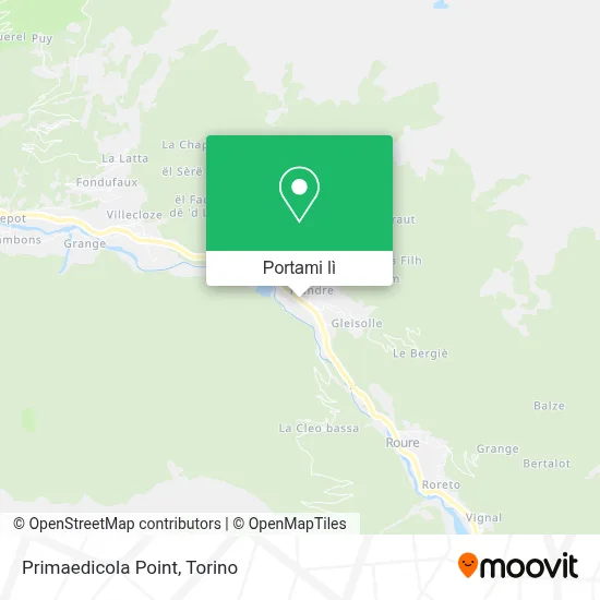 Mappa Primaedicola Point