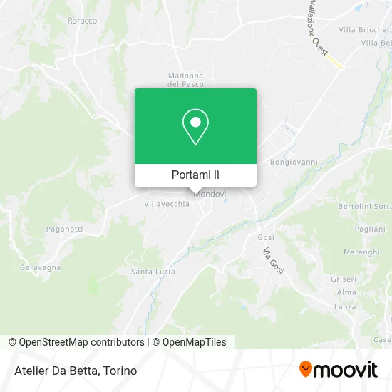 Mappa Atelier Da Betta