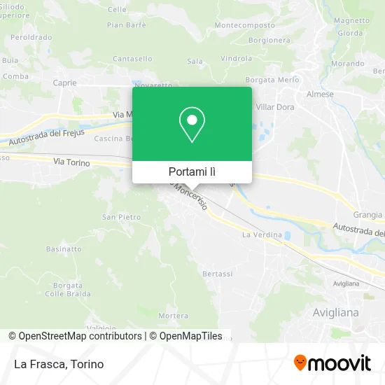 Mappa La Frasca