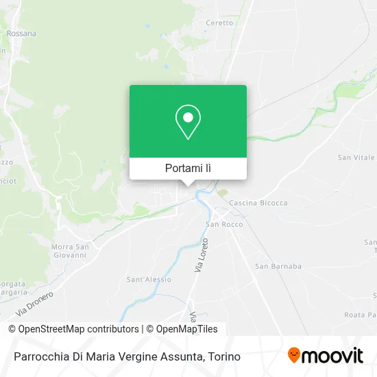 Mappa Parrocchia Di Maria Vergine Assunta