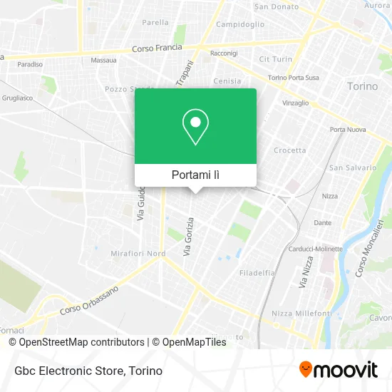 Mappa Gbc Electronic Store