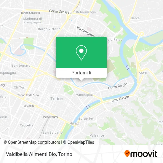 Mappa Valdibella Alimenti Bio